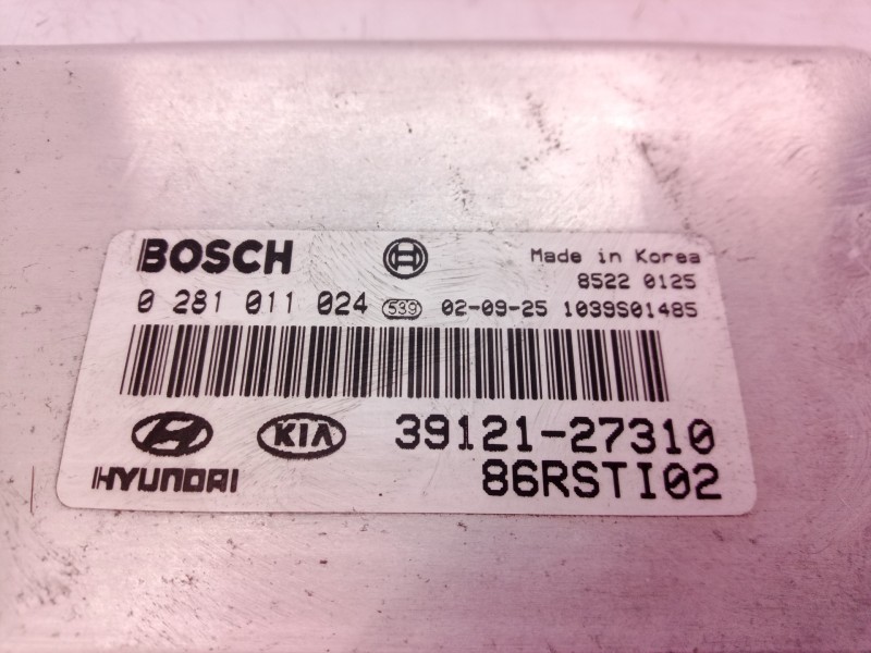 Recambio de centralita motor uce para kia carens referencia OEM IAM 0281011024 0281011024 3912127310