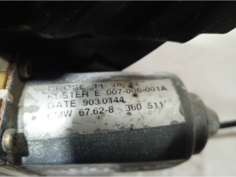 Recambio de elevalunas trasero derecho para bmw serie 5 berlina (e39) 530d referencia OEM IAM E007006001A E007006001A E007006001