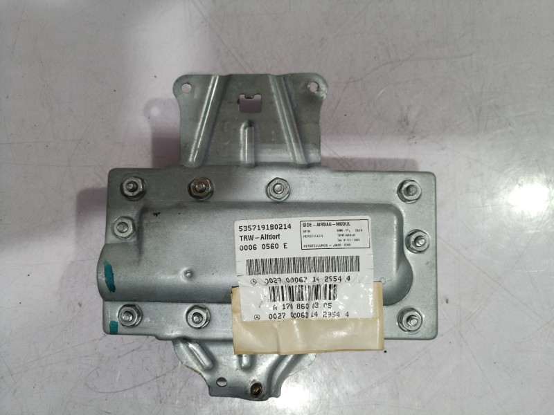 Recambio de airbag lateral delantero izquierdo para mercedes-benz clase clk (w208) coupe referencia OEM IAM A1708600305 A1708600