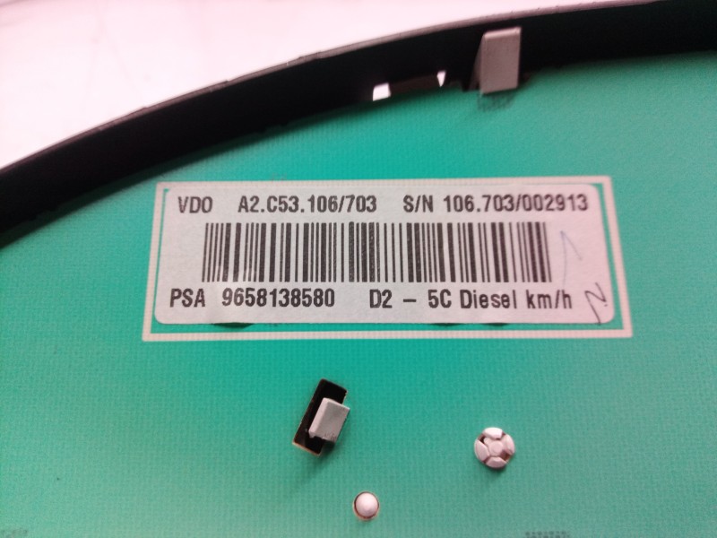 Recambio de cuadro instrumentos para peugeot 407 sport referencia OEM IAM 9658138580 9658138580 9658138580