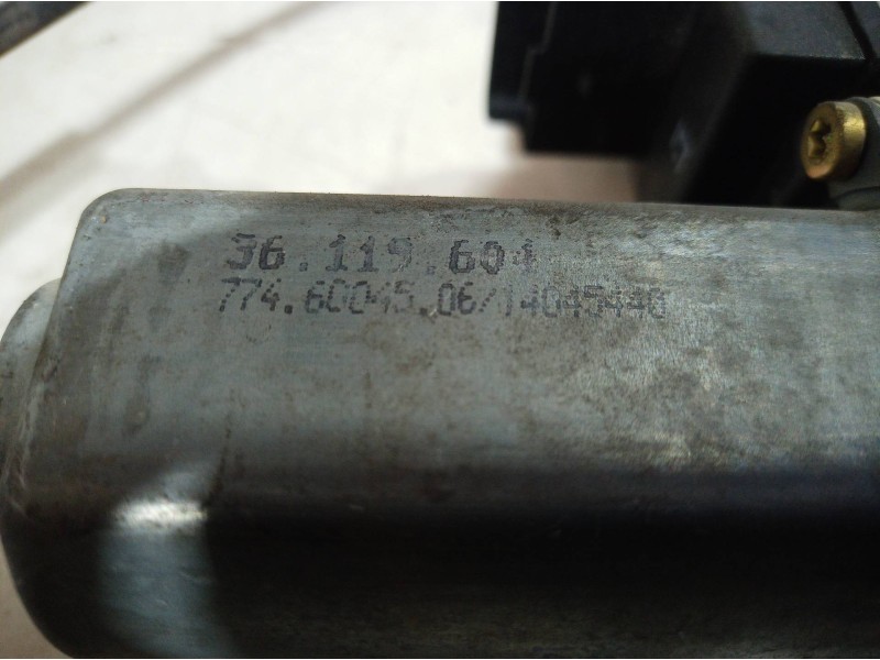 Recambio de elevalunas delantero derecho para citroën c2 referencia OEM IAM 36119604 36119604 36119604