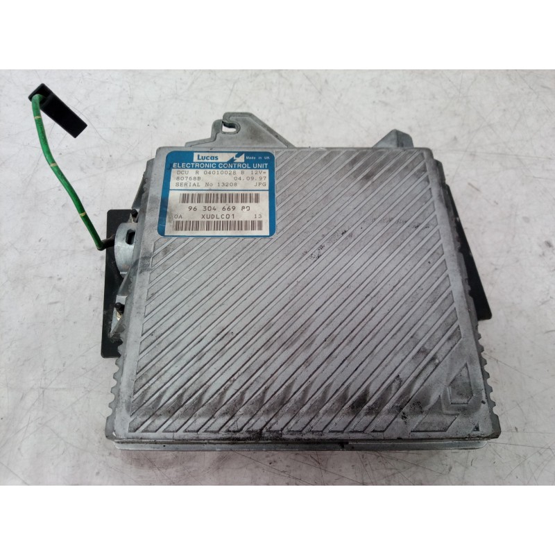 Recambio de centralita motor uce para peugeot 406 berlina (s1/s2) stdt referencia OEM IAM 9630466980 9630466980 9630466980