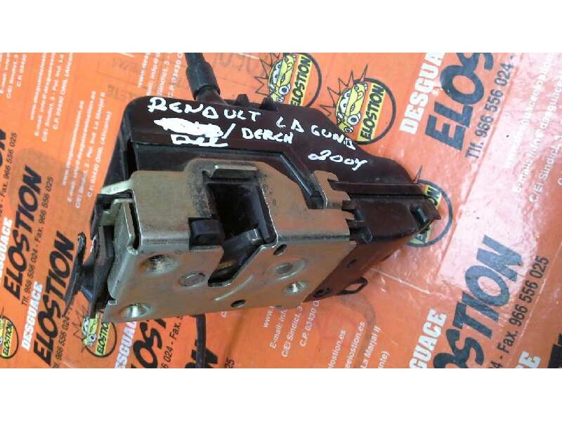 Recambio de cerradura puerta delantera derecha para renault laguna ii (bg0) referencia OEM IAM   