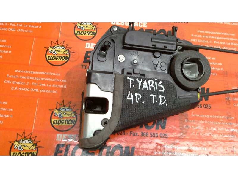 Recambio de cerradura puerta trasera derecha para toyota yaris (ksp9/scp9/nlp9) básico referencia OEM IAM   