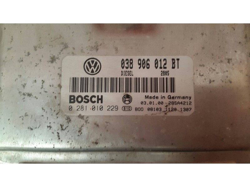 Recambio de centralita motor uce para seat leon (1m1) signo referencia OEM IAM 038906012T  