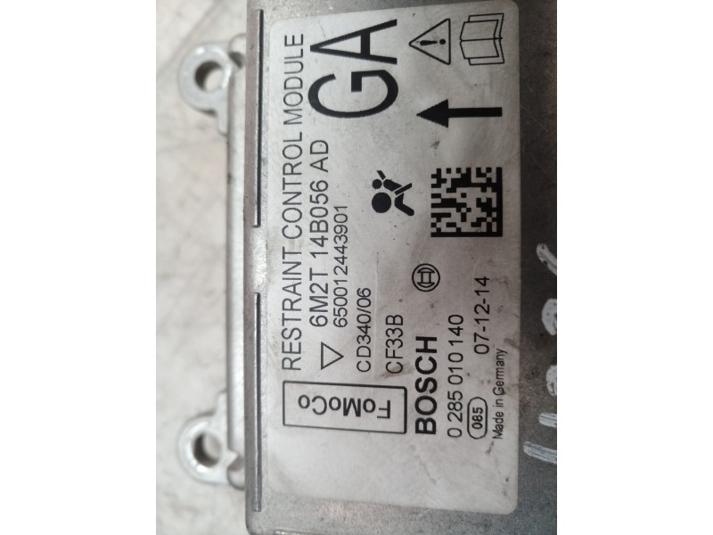 Recambio de centralita airbag para ford s-max (ca1) trend referencia OEM IAM 6M2T14B056AD 6M2T14B056AD 0285010140
