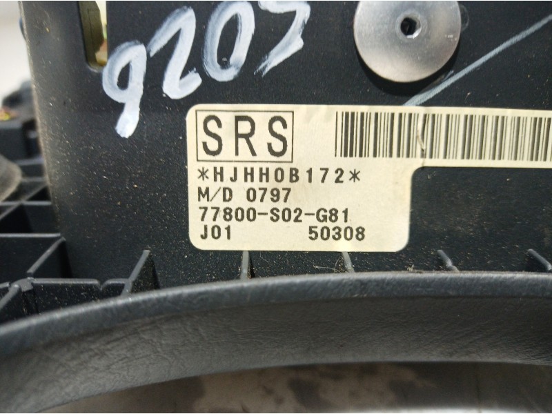 Recambio de airbag volante para honda cr-v (rd1/3) básico (rd1) referencia OEM IAM 77800S02G81 77800S02G81 77800S02