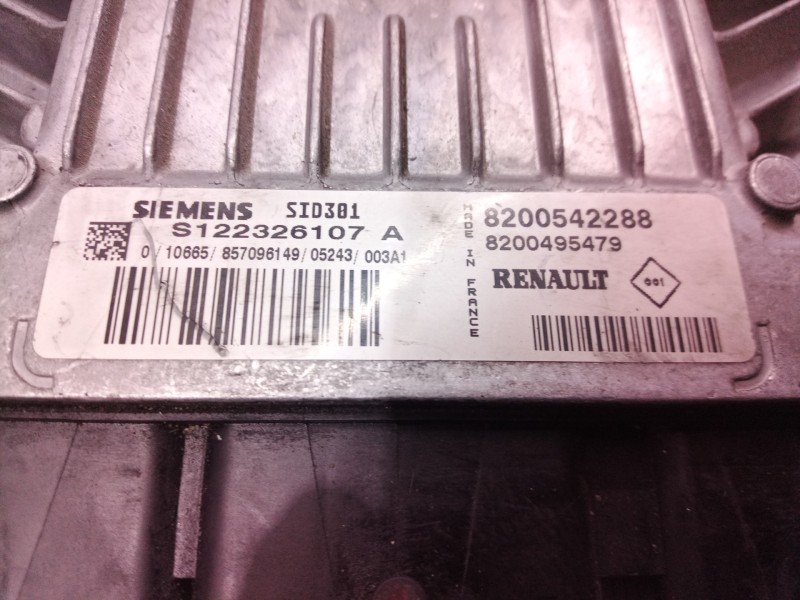Recambio de centralita motor uce para renault megane ii coupe/cabrio authentique referencia OEM IAM S122326107 S122326107 820054