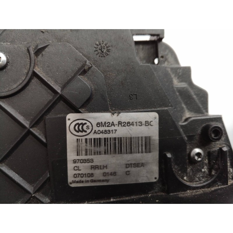 Recambio de cerradura puerta trasera izquierda para ford s-max (ca1) trend referencia OEM IAM 6M2AR26413BC 6M2AR26413 6M21U264A2