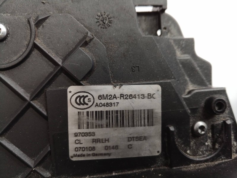 Recambio de cerradura puerta trasera izquierda para ford s-max (ca1) trend referencia OEM IAM 6M2AR26413BC 6M2AR26413 6M21U264A2