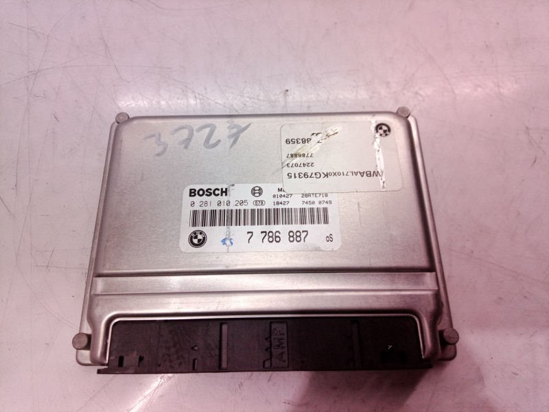 Recambio de centralita motor uce para bmw serie 3 berlina (e46) 320d referencia OEM IAM 0281010205 0281010205 7786887