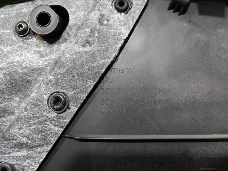 Recambio de guarnecido puerta delantera derecha para volkswagen passat berlina (3c2) advance referencia OEM IAM 3C1867012 3C1837