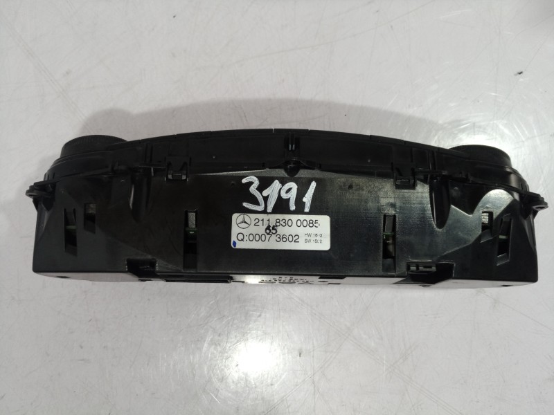 Recambio de mando climatizador para mercedes-benz clase e (w211) berlina 2.2 cdi cat referencia OEM IAM 2118300085 2118300085 21