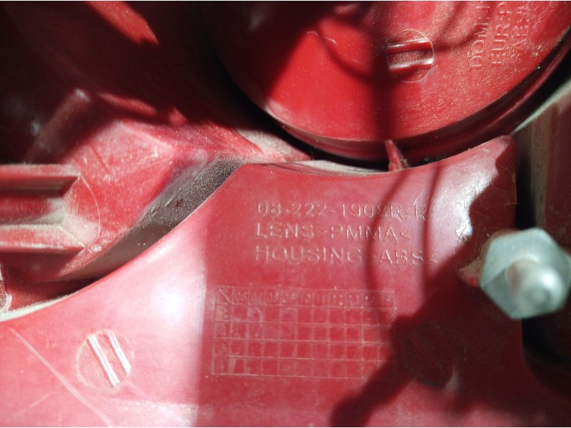 Recambio de piloto trasero derecho para daewoo kalos referencia OEM IAM 082221908R 082221908R 082221908