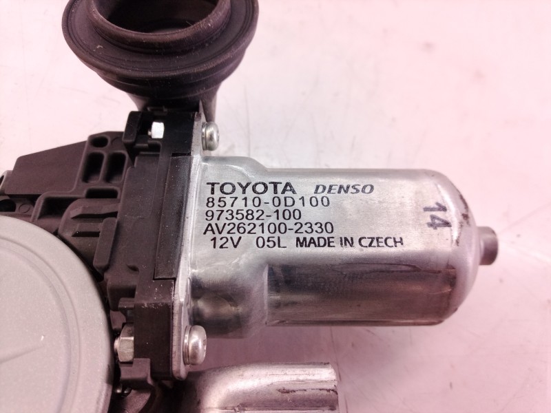 Recambio de elevalunas delantero derecho para toyota yaris active referencia OEM IAM 857100D100 857100D100 973582100