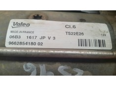 Recambio de motor arranque para citroën berlingo cuadro sx referencia OEM IAM 5802AE 966285418002 5802AE 2