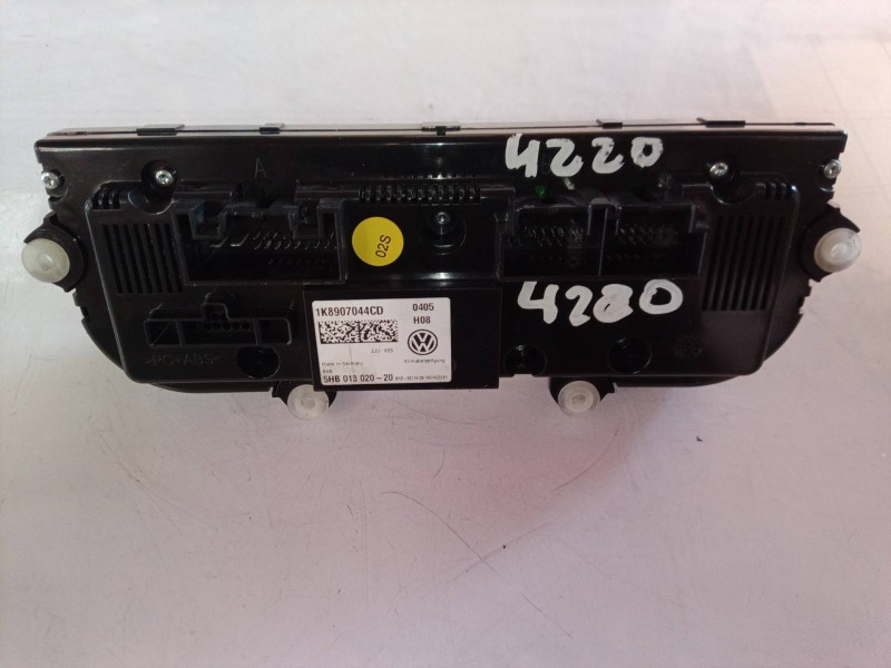 Recambio de mando climatizador para volkswagen caddy ocio maxi outdoor bmt referencia OEM IAM 1K8907044CD 1K8907044CD 5HB0130202