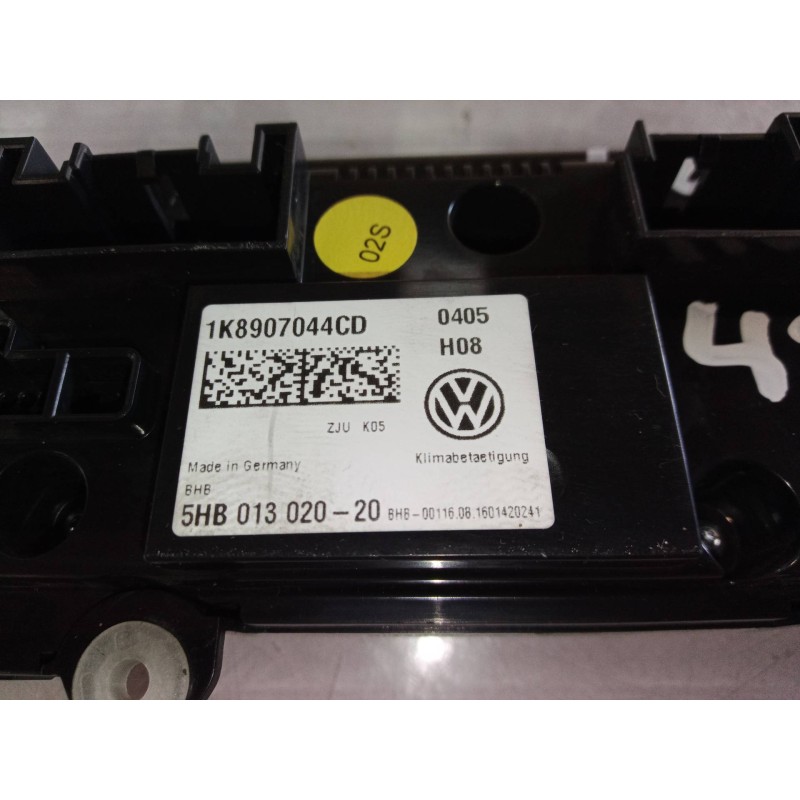 Recambio de mando climatizador para volkswagen caddy ocio maxi outdoor bmt referencia OEM IAM 1K8907044CD 1K8907044CD 5HB0130202