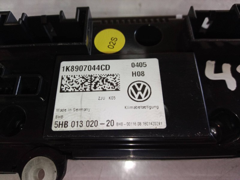 Recambio de mando climatizador para volkswagen caddy ocio maxi outdoor bmt referencia OEM IAM 1K8907044CD 1K8907044CD 5HB0130202