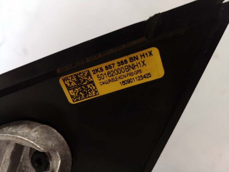 Recambio de retrovisor derecho para volkswagen caddy ocio maxi outdoor bmt referencia OEM IAM 2K5857388BN 2K5857388BN 2K5857388B