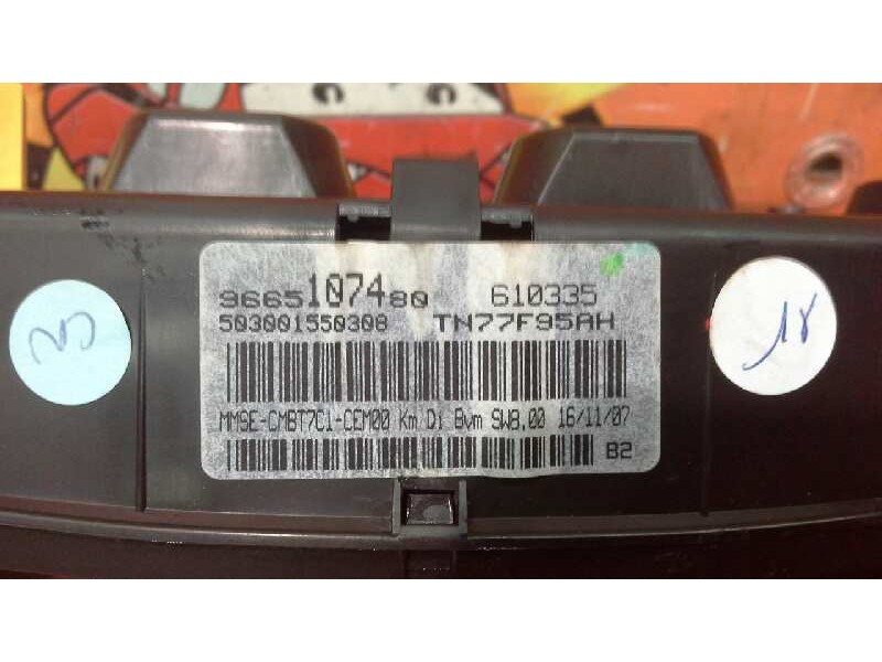 Recambio de cuadro instrumentos para peugeot 308 confort referencia OEM IAM 9665107480 9665107480 9665107480