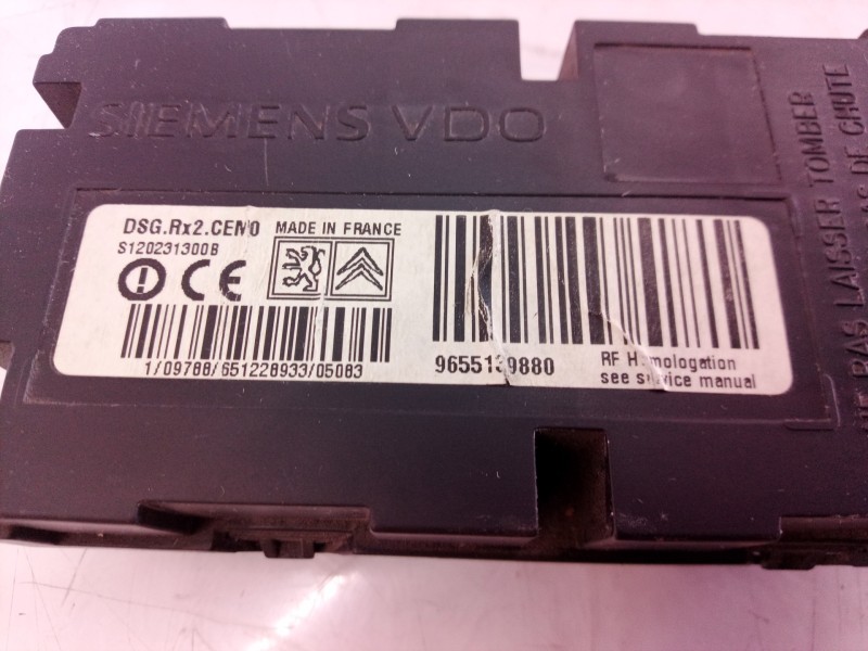 Recambio de modulo electronico para citroën c4 coupe 2.0 hdi fap cat (rhr / dw10bted4) referencia OEM IAM 9655139880 9655139880 