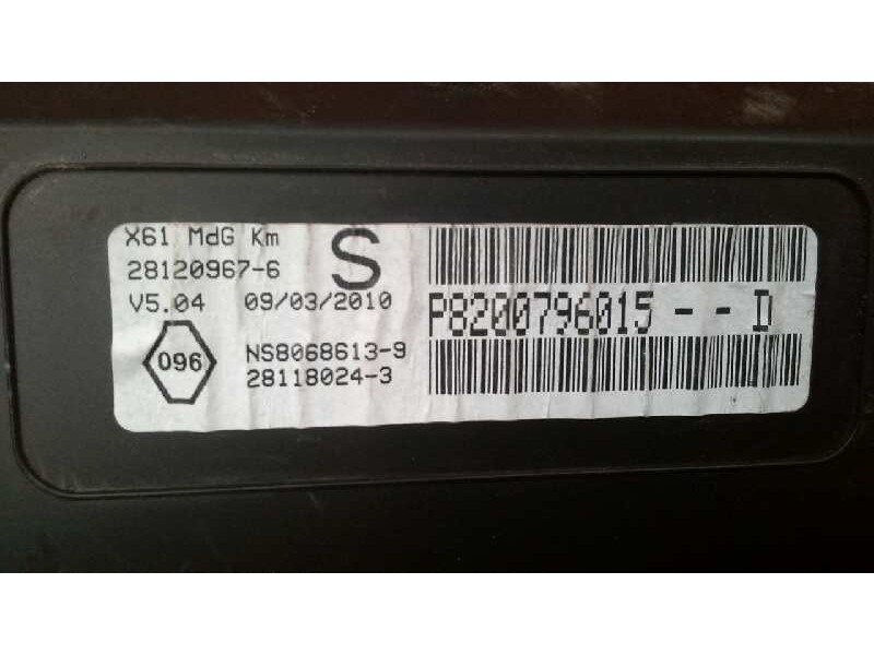 Recambio de cuadro instrumentos para renault kangoo expression referencia OEM IAM 248101769R 248101769R 248101769R