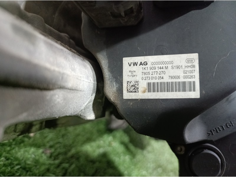 Recambio de cremallera direccion para seat leon (1p1) 1.9 tdi referencia OEM IAM 1K1423981J 7805277270 1K1909144M