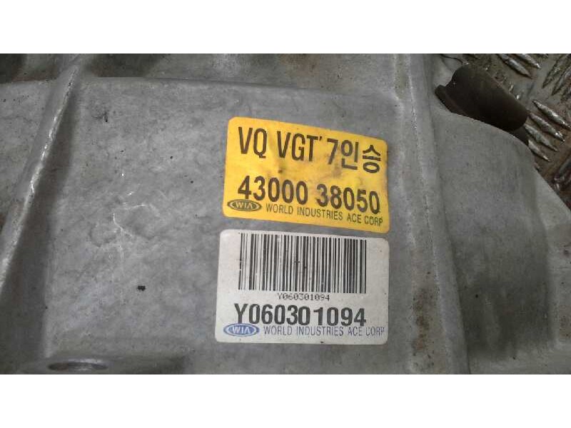 Recambio de caja cambios para kia carnival 2.9 crdi vgt ex referencia OEM IAM Y060301094 4300038050 