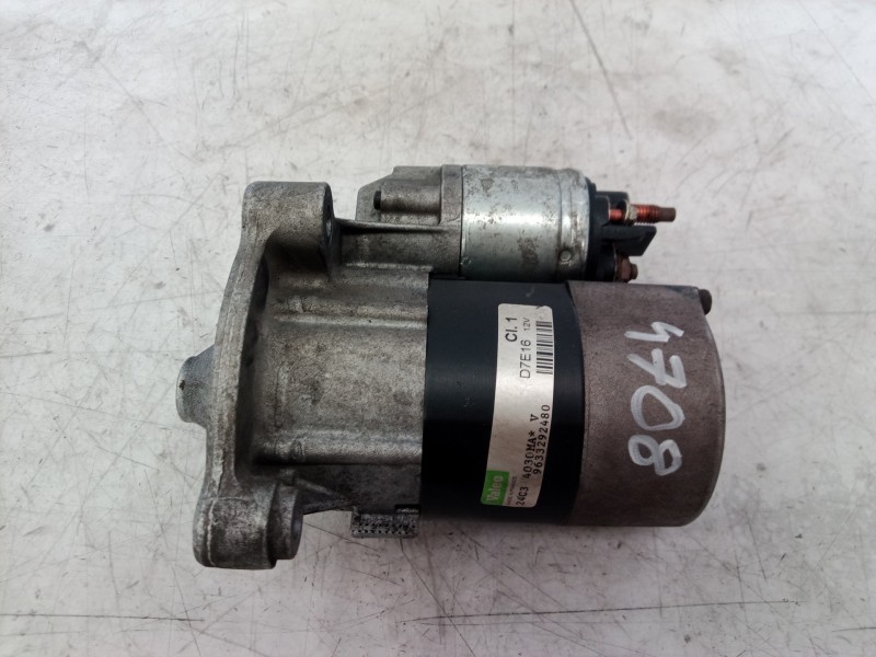 Recambio de motor arranque para citroën c3 pluriel 1.4 exclusive referencia OEM IAM 9633292480 9633292480 9633292480