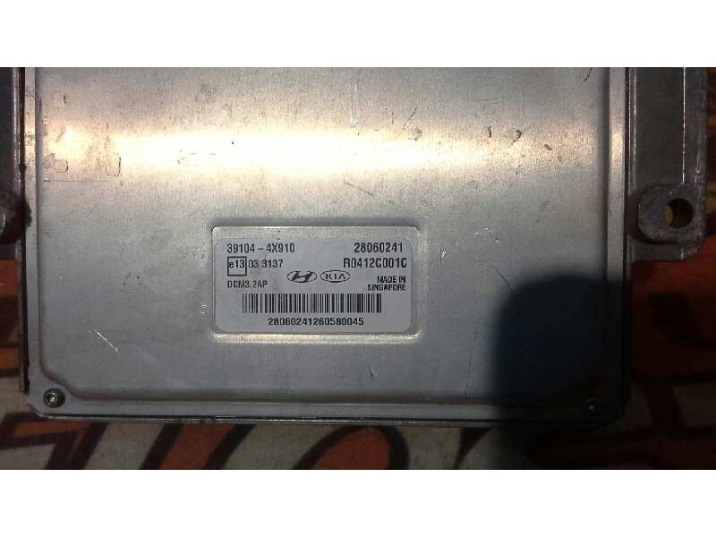 Recambio de centralita motor uce para kia carnival 2.9 crdi vgt ex referencia OEM IAM 391044X910 R0412C001C 