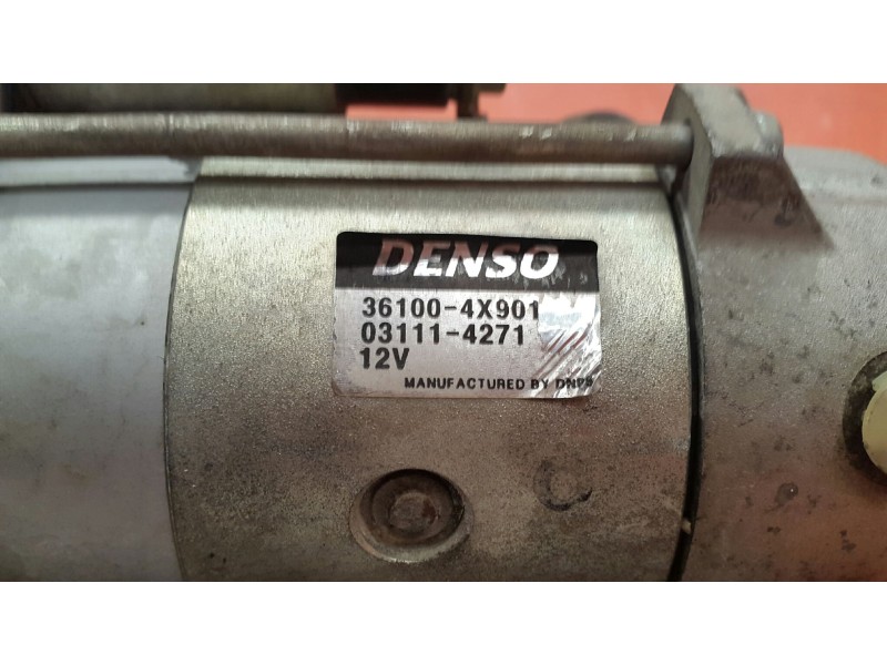 Recambio de motor arranque para kia carnival 2.9 crdi vgt ex referencia OEM IAM 361004X902 361004X901 361004X902