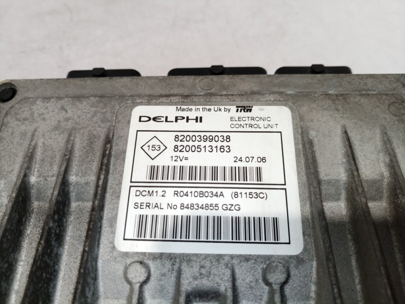 Recambio de centralita motor uce para nissan note (e11e) acenta referencia OEM IAM 8200399038 8200399038 8200513163