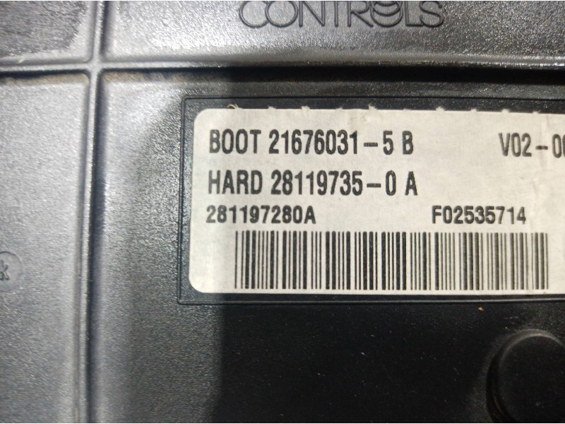 Recambio de caja reles / fusibles para peugeot 307 break/sw (s2) d-sign referencia OEM IAM 281197280A 281197280A 281197280