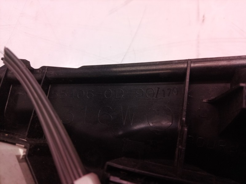 Recambio de mando calefaccion / aire acondicionado para toyota yaris active referencia OEM IAM 554060D190 554060D190 554060D190