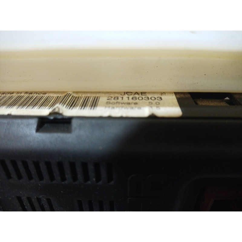 Recambio de mando climatizador para peugeot 307 break/sw (s2) d-sign referencia OEM IAM 281160303 281160303 281160303