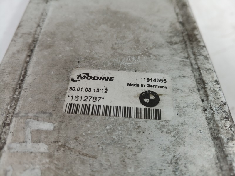 Recambio de intercooler para bmw serie 5 berlina (e39) 530d exclusive referencia OEM IAM 1612787 1612787 1612787