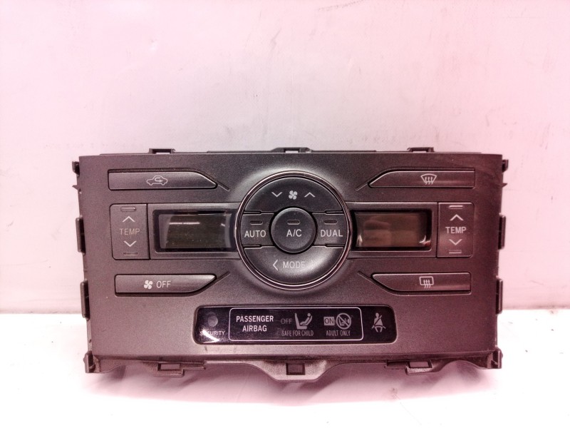 Recambio de mando climatizador para toyota auris luna referencia OEM IAM 5590012A30B 5590012A30 5590012A30