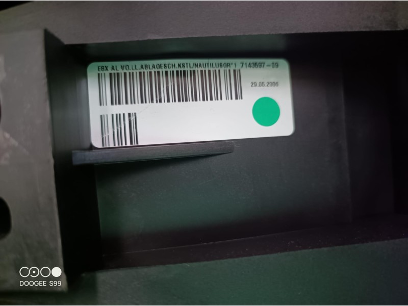 Recambio de consola central tras. para bmw serie 1 berlina (e81/e87) 118d referencia OEM IAM 51167078564 51167078564 7143597