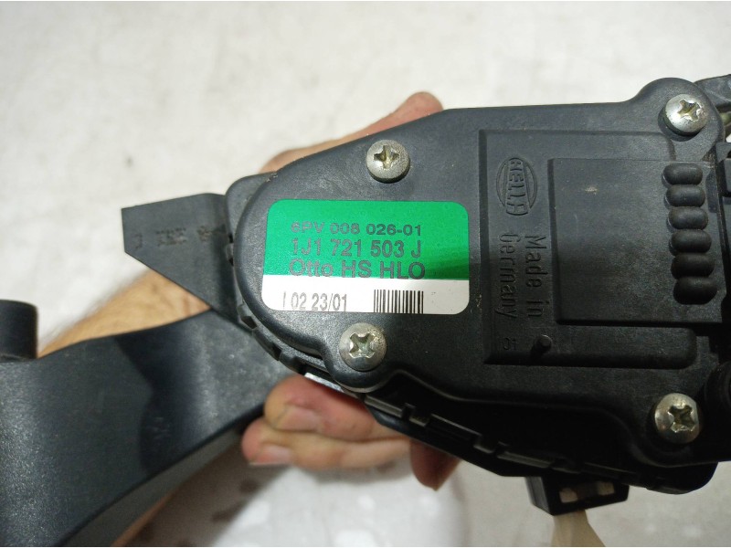 Recambio de pedal acelerador para seat leon (1m1) referencia OEM IAM 1J1721503 1J1721503 1J1721503