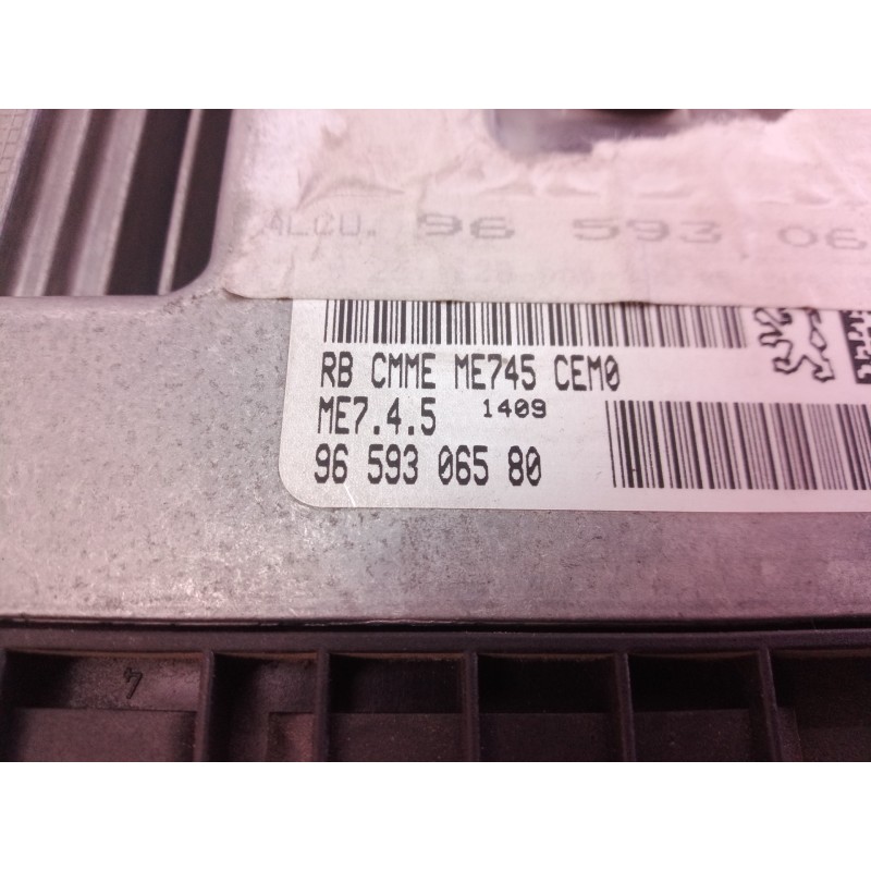 Recambio de centralita motor uce para peugeot 307 berlina (s2) d-sign referencia OEM IAM 9659306580 9659306580 9659306580