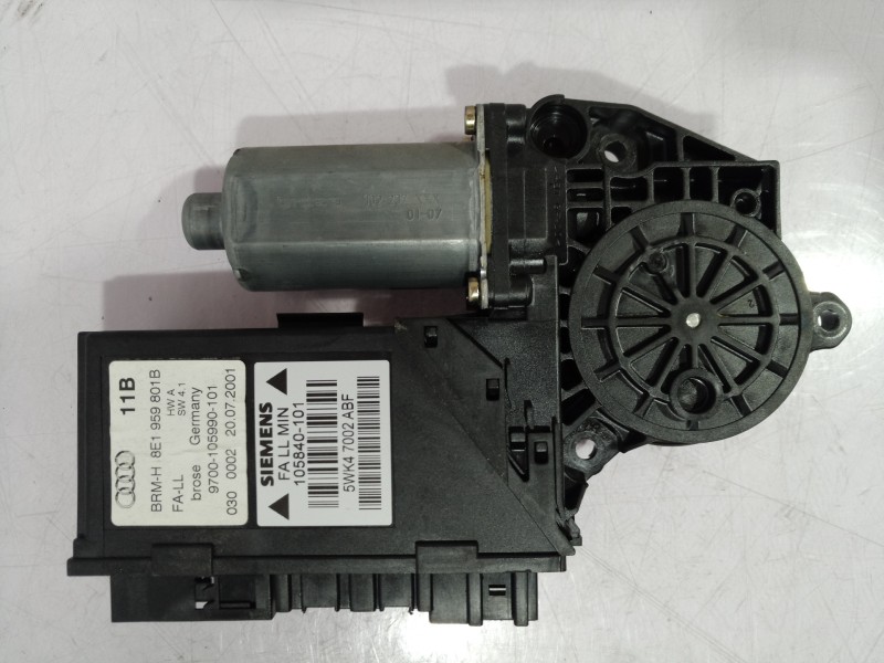 Recambio de motor elevalunas delantero izquierdo para audi a4 berlina (8e) referencia OEM IAM 8E1959801 8E1959801 8E1959801