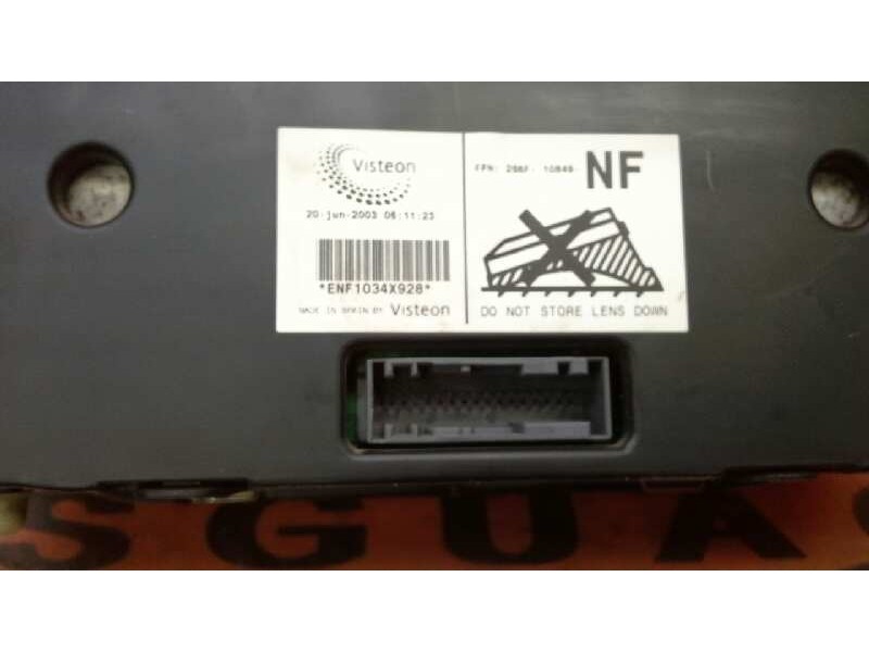 Recambio de cuadro instrumentos para ford fusion (cbk) ambiente referencia OEM IAM 2S6F10849NF  