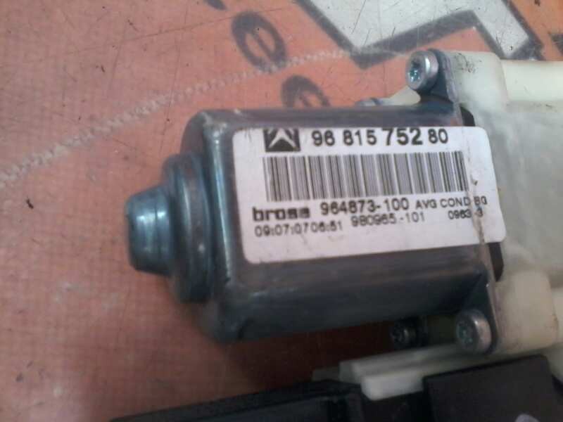 Recambio de elevalunas delantero izquierdo para citroën c4 berlina cool referencia OEM IAM 9881575280 9881575280 9881575280