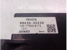 Recambio de centralita aire acondicionado para toyota yaris active referencia OEM IAM 886500D250 886500D250 MB1776009173 2
