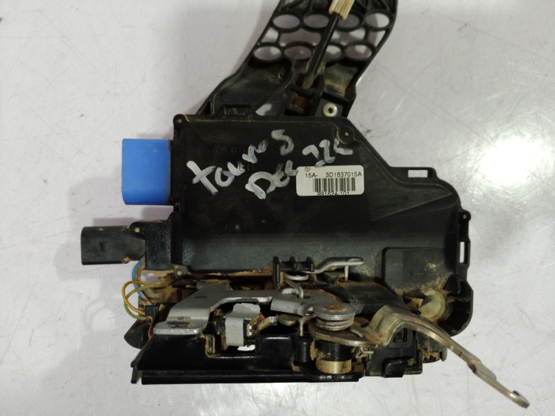 Recambio de cerradura puerta delantera izquierda para volkswagen touran (1t1) referencia OEM IAM 3D1837015 3D1837015A 3D1837015A