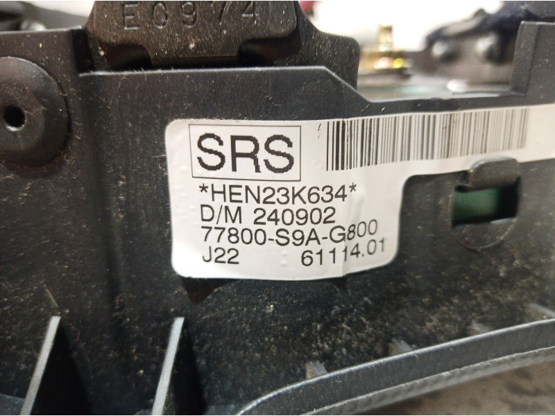 Recambio de airbag volante para honda cr-v (rd8) es referencia OEM IAM 77800S9A 77800S9A 77800S9