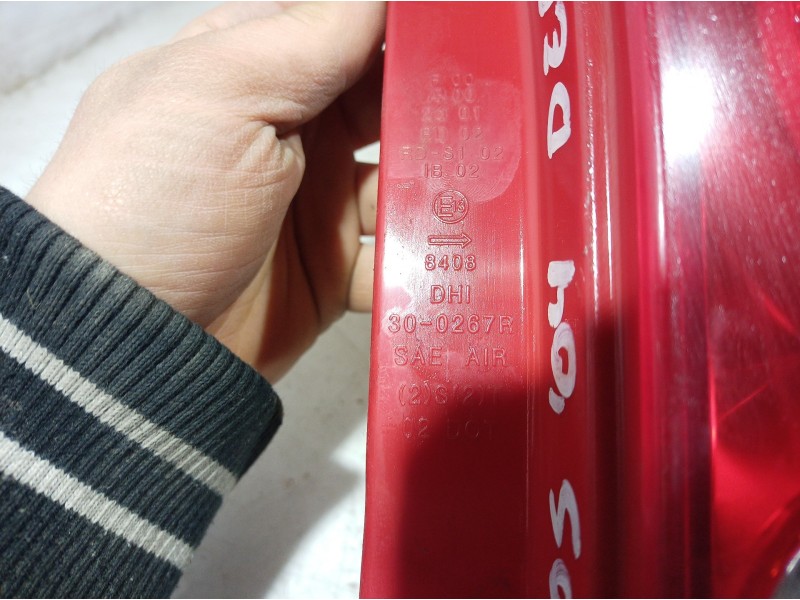 Recambio de piloto trasero derecho para chevrolet kalos referencia OEM IAM 300267R 300267R 300267