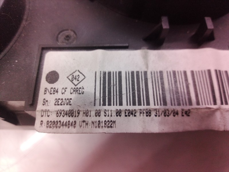 Recambio de mando climatizador para renault megane ii familiar dynamique referencia OEM IAM 69340019 69340019 69340019