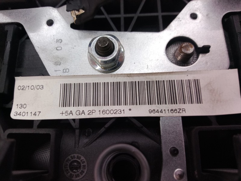 Recambio de airbag volante para peugeot 206 berlina xs referencia OEM IAM 96441166ZR 96441166 96441166